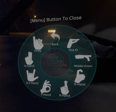 Middle finger down. . Vrchat hand gestures not working
